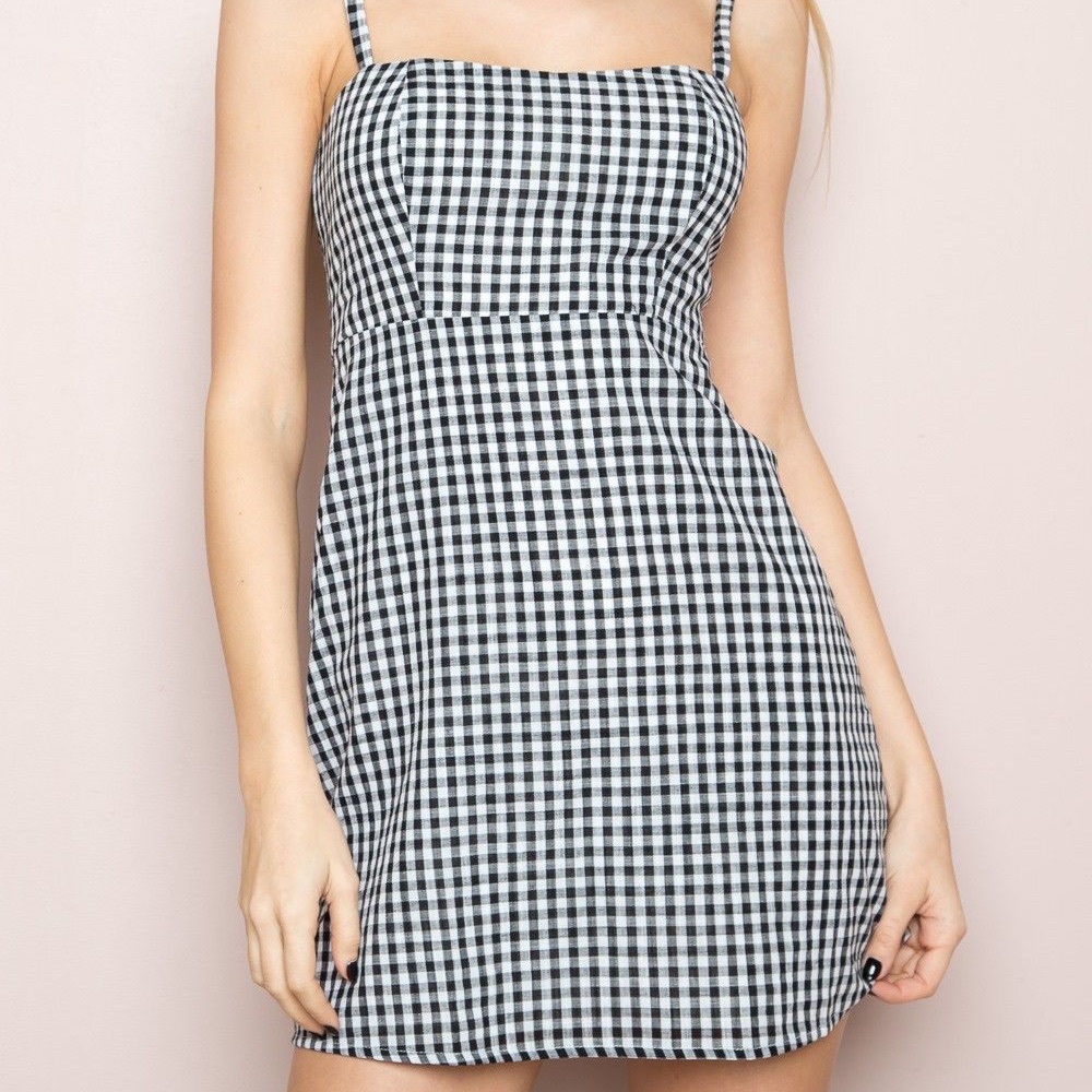 Gingham Brandy Melville dress